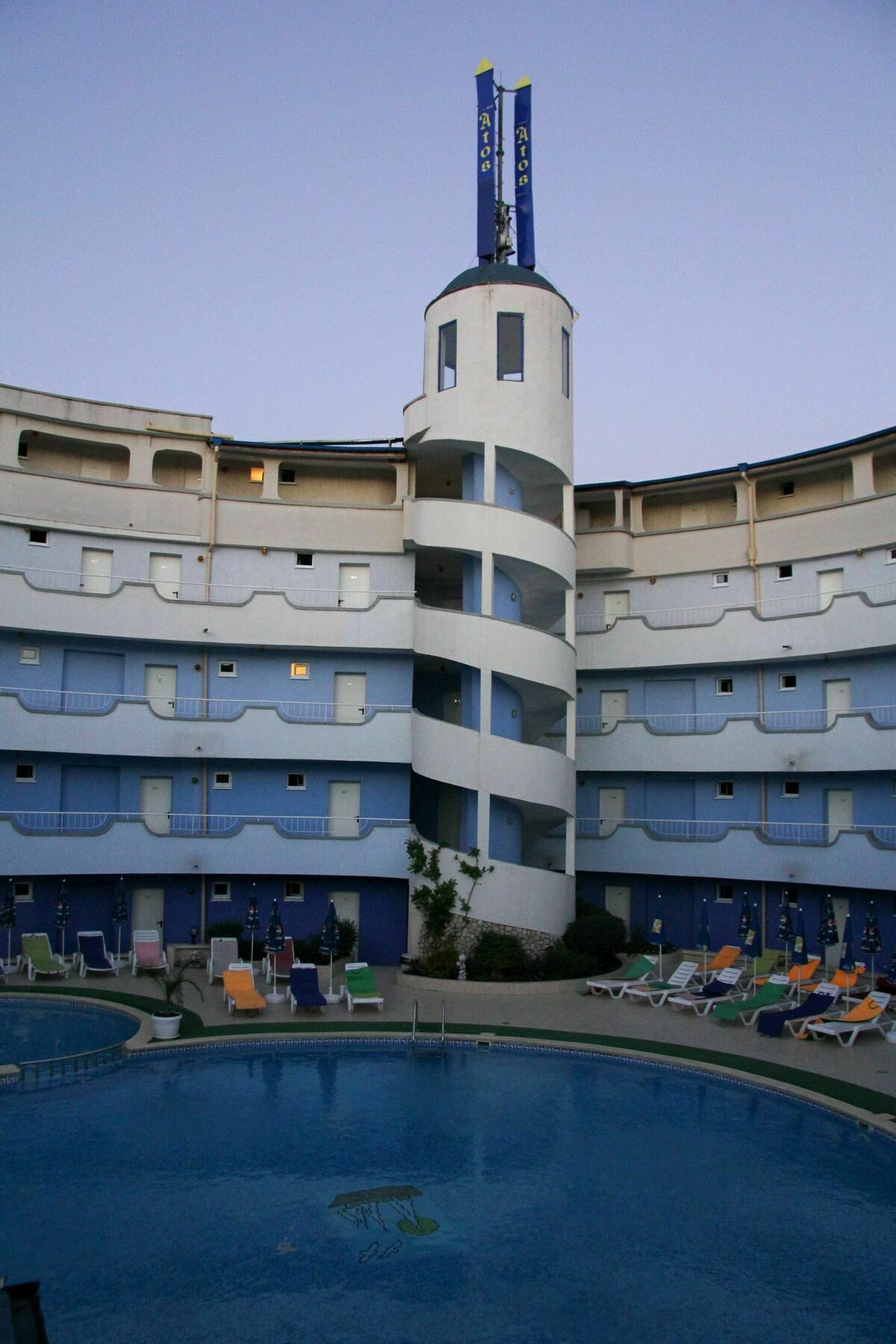 Atos Hotel Sunny Beach Exterior foto